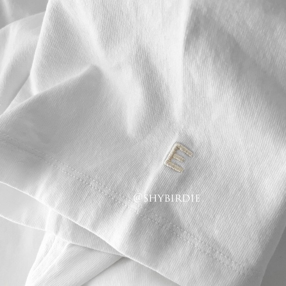 NWT Everlane Mariner T-Shirt Dress, 100% Organic Cotton, White, M - Picture 6 of 16